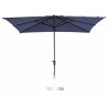 Parasol syros carré luxe 280x280 cm Polyester BLEU SAPHIR
