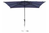 Parasol syros carré luxe 280x280 cm Polyester BLEU SAPHIR