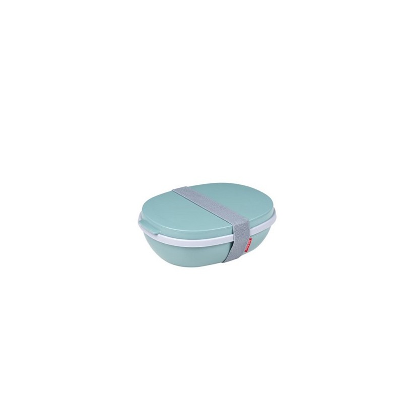 Mepal lunch box ellipse duo - vert nordiqueComprend 1 mini boîte pour vinaigrettes ou pignons de pin