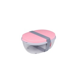Mepal saladbox ellipse - nordic pink