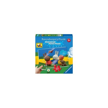 Ravensburger puzzle plastique imperméable Les aventures de Miffy 12 pièces