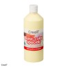 Peinture Gouache 500ml Jaune pastel