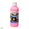 Peinture Creall-glow 250ml rose