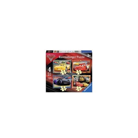 Puzzle Ravensburger Cars 3 - Faisons la course ! - 12+16+20+24 pièces