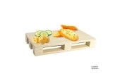 Planche de service palette en bois 30x20x3cm