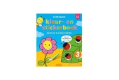 Superleuk kleur- en stickerboek (2-4jr)