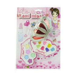 Coffret de maquillage dans un coffret en forme de couronne