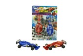 Raceauto pull back blister a 2st. assorti kleuren