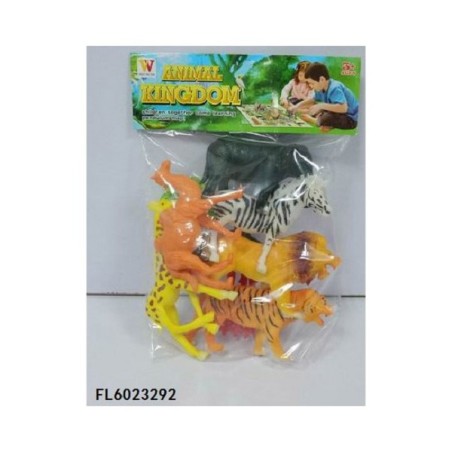 Animaux sauvages en sachet 6 pièces