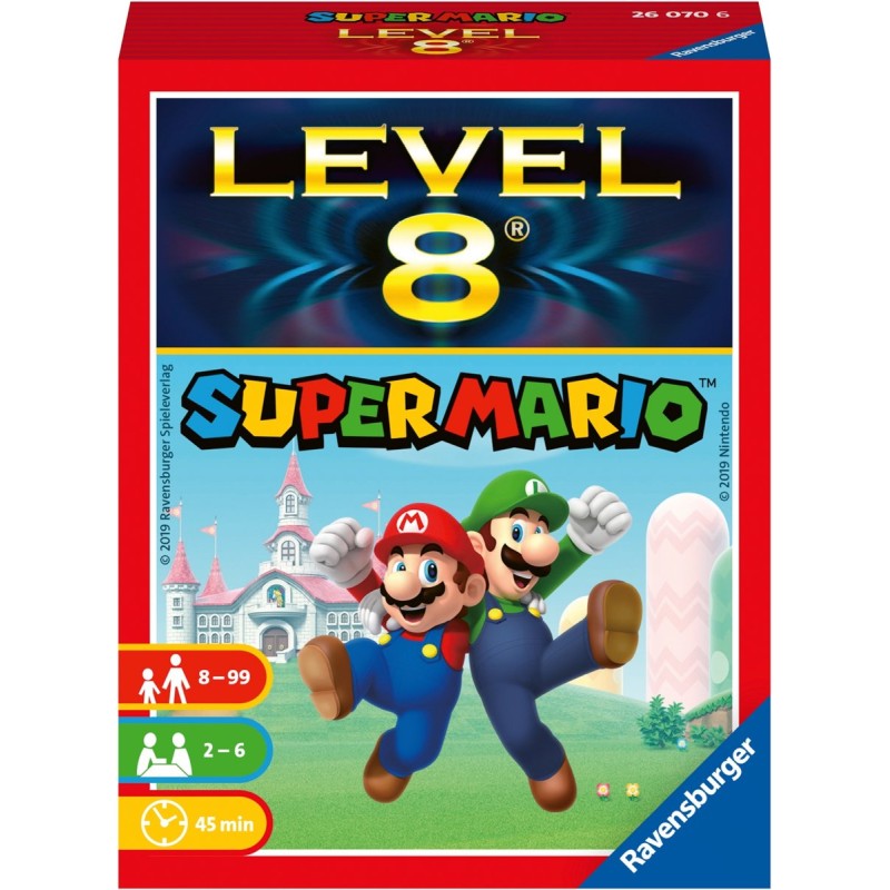 Jeu de cartes Ravensburger Nintendo Mario Niveau 8