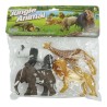 Animaux sauvages 4 dans un sachet environ 14 cm