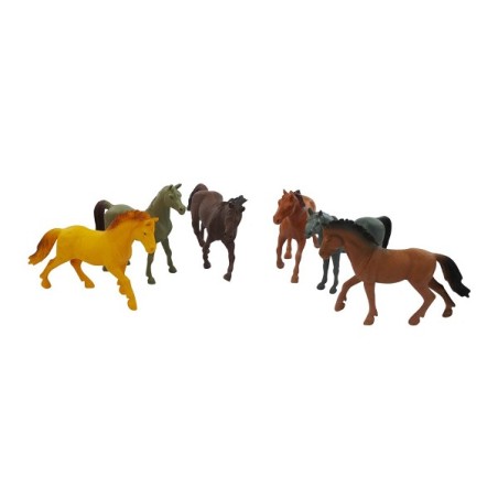 Chevaux d'environ 15 cm sachet de 6 pièces