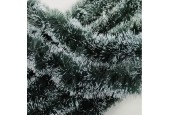 Guirlande de sapin de Noël vert/blanc 200x9cm par paquet de 10 pcs