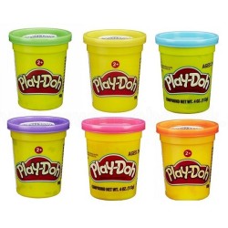 Hasbro Play-Doh pot d'argile 112gr. Disponible en différentes couleurs.