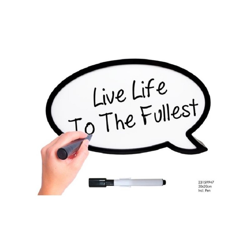 Lightbox nuage parlant 30x20cm 4xAA