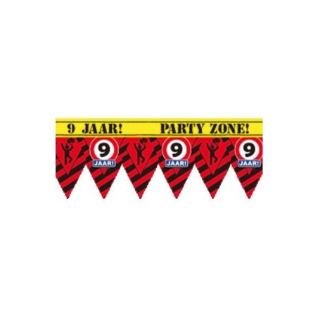 Party Tape - 9 Jaar 12 Meter