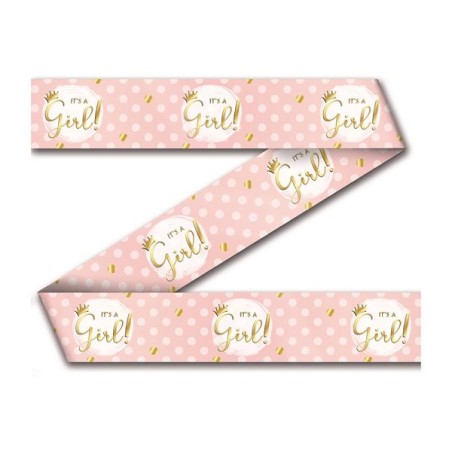 Party Tape - naissance fille 12 mètres