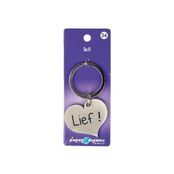 Hart Sleutelhanger - Lief