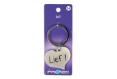 Hart sleutelhanger - lief