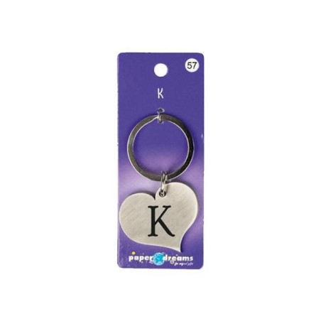 Hart sleutelhanger - K