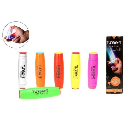 Turbo tumbler met licht in 6 verschillende kleuren