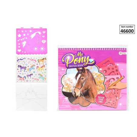 Toi Toys Concevez votre propre carnet de croquis de poney