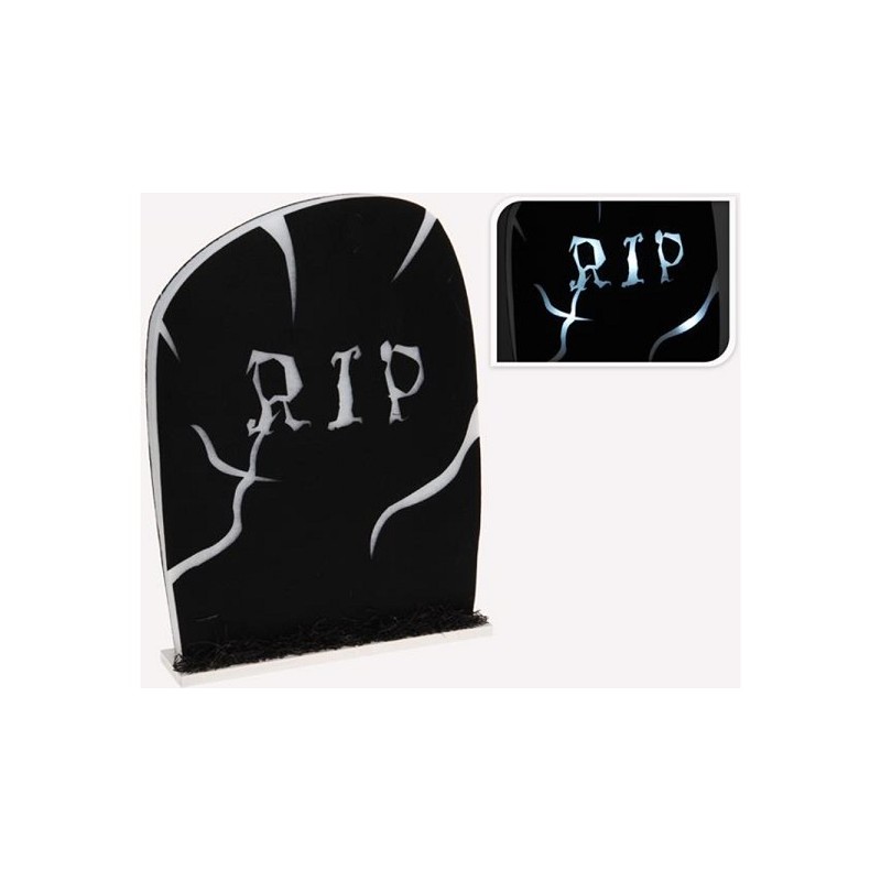 Pierre tombale avec led 47cm