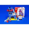 Politiebureau speelset hout 22x12,5x22cm