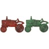 Esschert Design Décapsuleur tracteur 20x7x13cm rouge ou vert