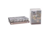 Lumières de Noël 30LED sur batterie pour intérieur blanc chaud 3xAA (sans piles)