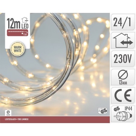 Corde lumineuse Led 12Mtr Blanc chaud