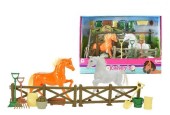 Toi Toys Toi Toys Kailey Écurie avec 2 chevaux