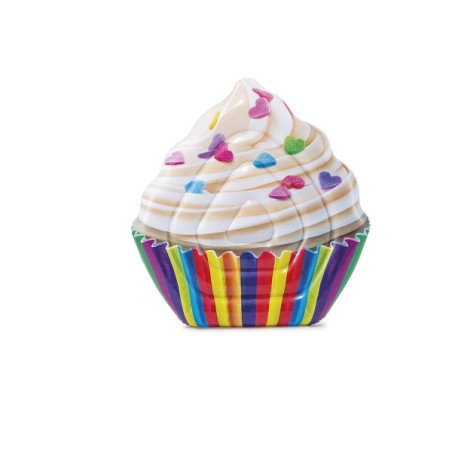 Intex Cupcake tapis flottant matelas pneumatique gonflable 142x135cm