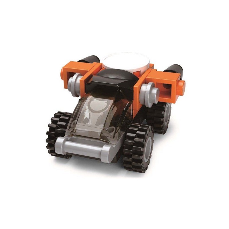 Sluban constructeur Voiture de course orange J