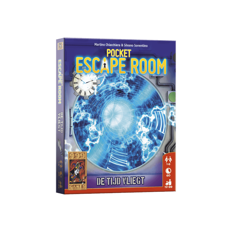 999 Games Pocket Escape Room : Le temps passe vite - jeu de cartes