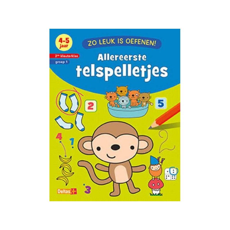 Pratiquer Deltas est tellement amusant ! Tous premiers jeux de comptage (4-5 ans)