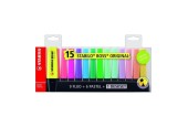 Stabilo Boss surligneur original 15 pièces