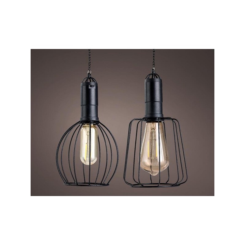 Lumineo  LED solar hangverlichting metaal voor buiten dia13x50cm-1L