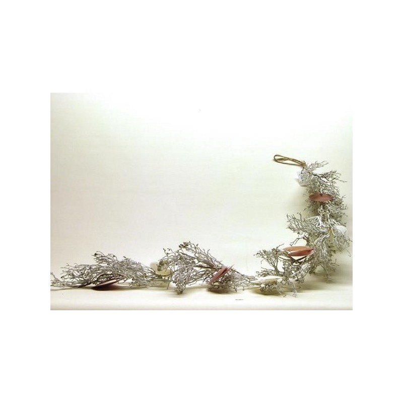 Guirlande met schelpen 120cm