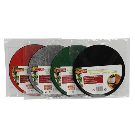 Tapis de Pot de Fleur Antidérapant Lifetime Garden Ø20cm 2 pièces (par paquet)