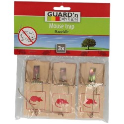 Piège à souris 3 pièces dans un sachet