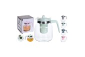 Excellent Houseware Theepot glas 1,5 Liter