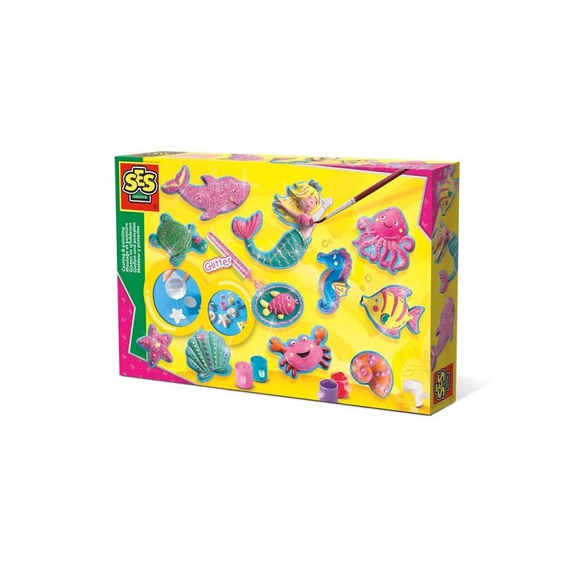 Ses Moulage et peinture - Figures océaniques