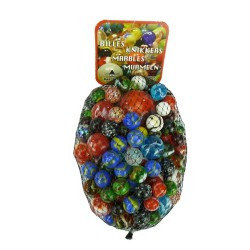 Knikkers 1 Kilo Mexico Glas In Netje