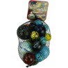 Knikkers Bonken En Megabonken 1 Kilo In Netje (2x50mm, 2x42mm, 3x33mm, 15x25mm)