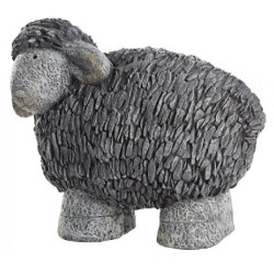 Statue de jardin Mouton grande polystone 58x35x47cm