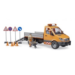 Bruder Mercedes Benz Sprinter Véhicule de chantier avec accessoires