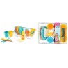 Toi Toys BRIGHT&CLEAN Ensemble de jeu vaisselle avec accessoires.