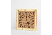 Paperdreams Wooden sign - Wine o'clock