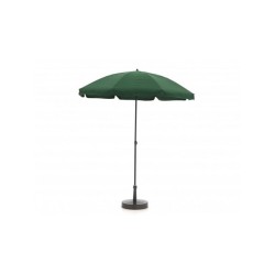 Parasol Las Palmas push-up 200 cm vert avec cantonnière